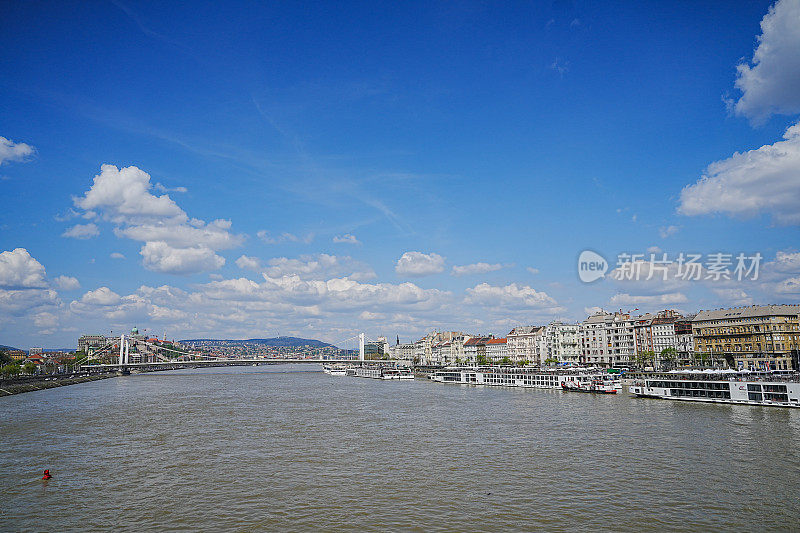 Danube river in Budapest